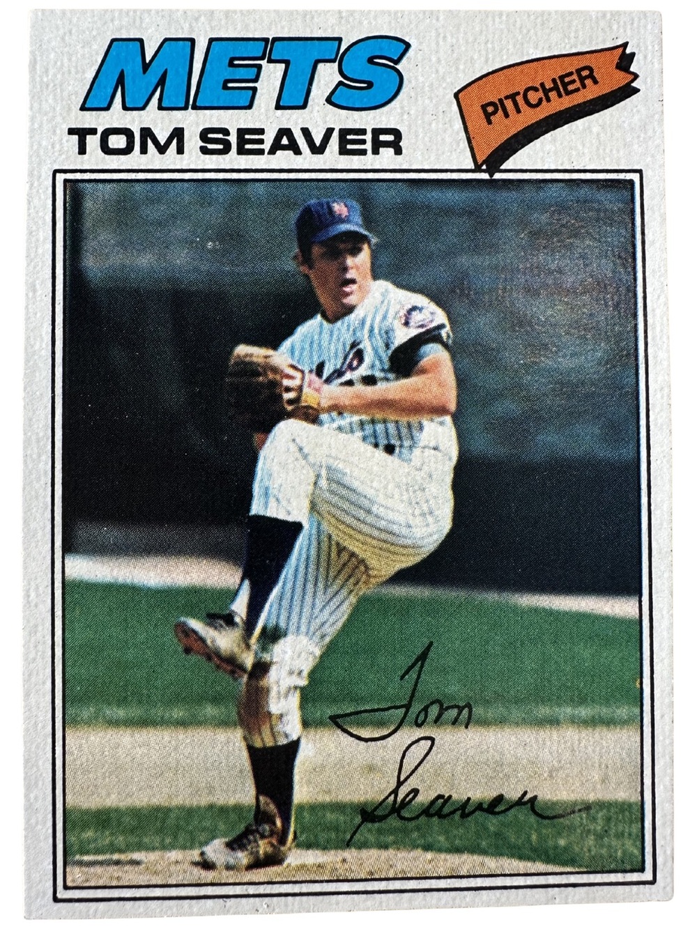 1977 Topps Tom Seaver #640 New York Mets HOF Vintage MLB Baseball Card